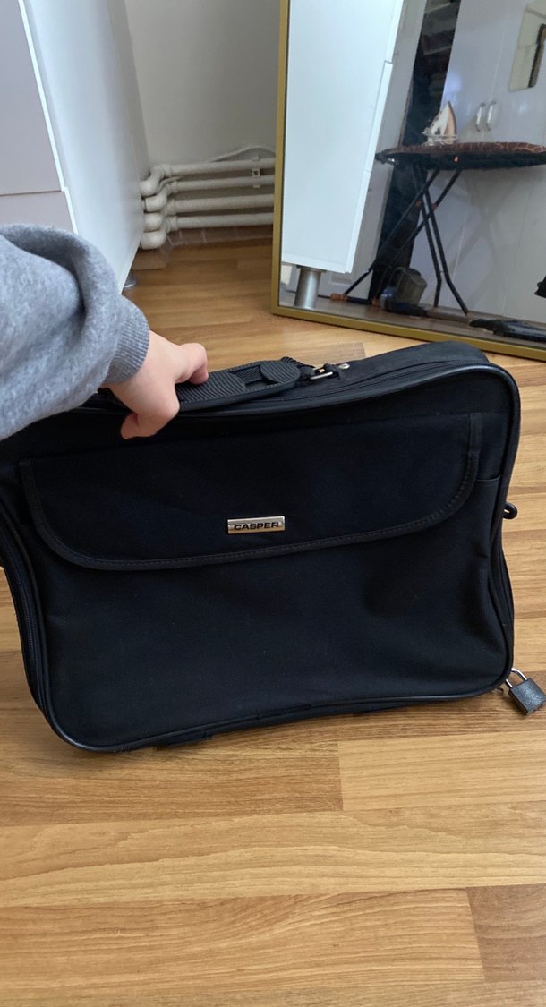 Siyah Laptop Çantası - Görsel 3