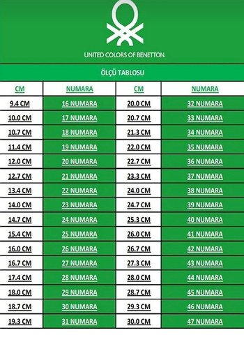 Benetton Sarı Renkli Spor Ayakkabı - Görsel 3