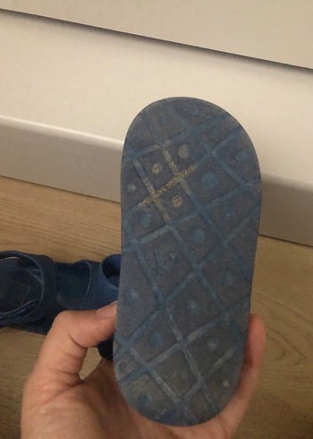 24 Beden Erkek Çocuk Lacivert Tokalı Sandalet