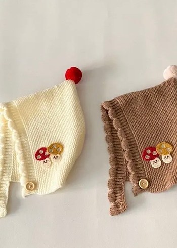 Nakışlı Bohem Bebek Şapka  - Görsel 5