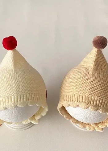 Nakışlı Bohem Bebek Şapka  - Görsel 2