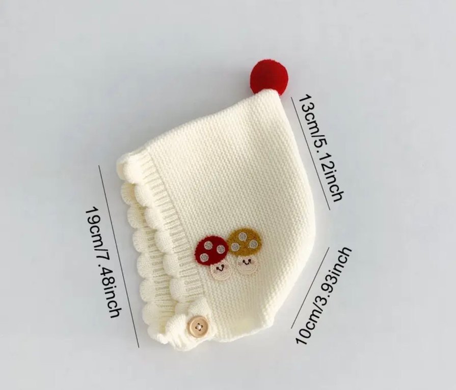 Nakışlı Bohem Bebek Şapka  - Görsel 4