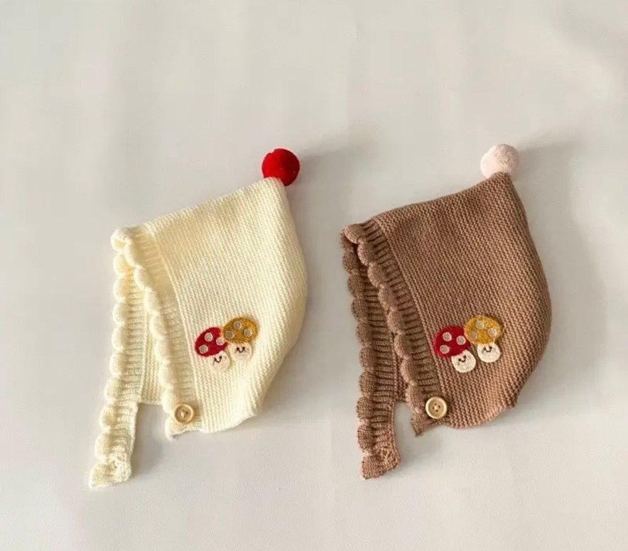 Nakışlı Bohem Bebek Şapka  - Görsel 5