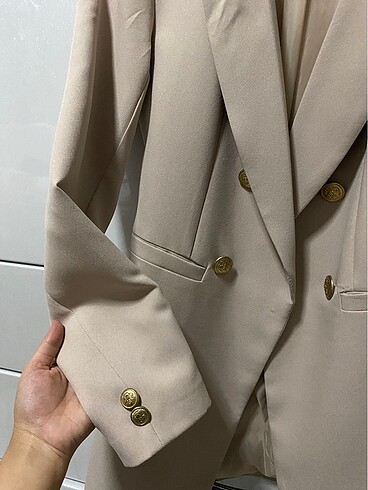 36 Beden ten rengi Renk Blazer ceket