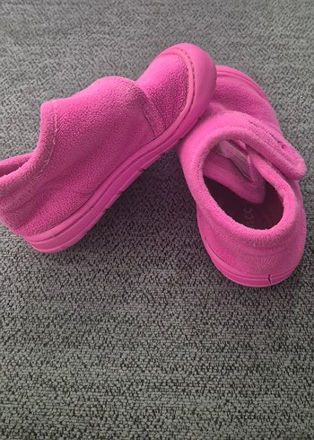 Kızlar için Pembe Sıcak ev ayakkabısı - Görsel 3