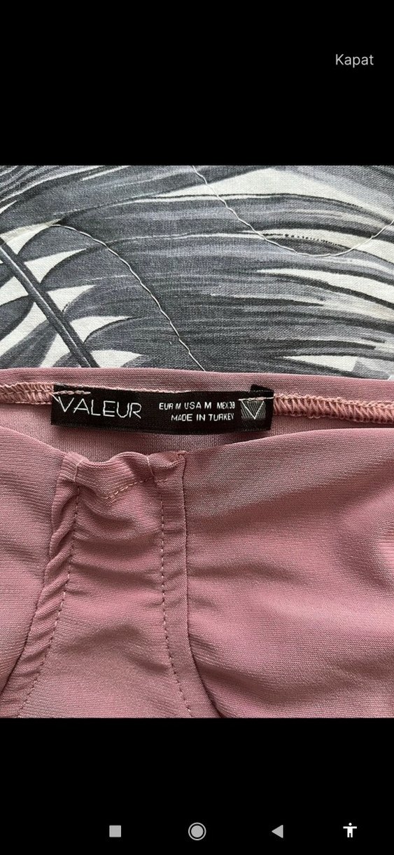 Mor Drapeli Kadın Bluz - Görsel 3