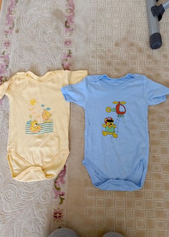 Diğer Bebek Erkek Kısa Kollu Baskılı Body