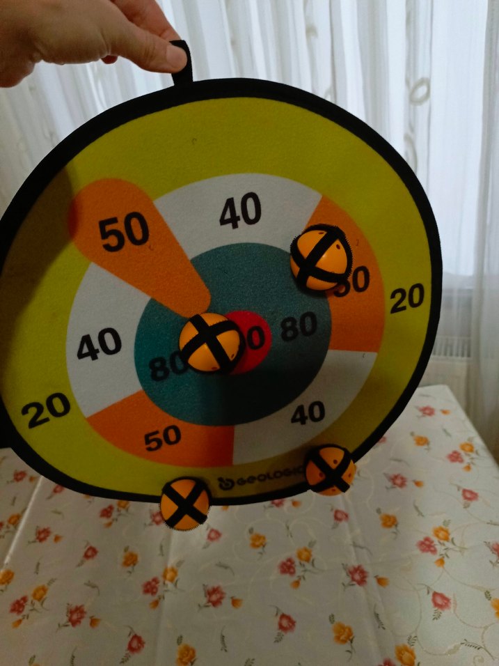 Renkli Dart Oyunu Seti - Görsel 4