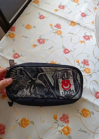 BJK Logolu Siyah Çocuk Kalem Kutusu - Görsel 5