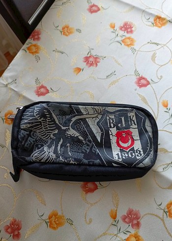 BJK Logolu Siyah Çocuk Kalem Kutusu - Görsel 2