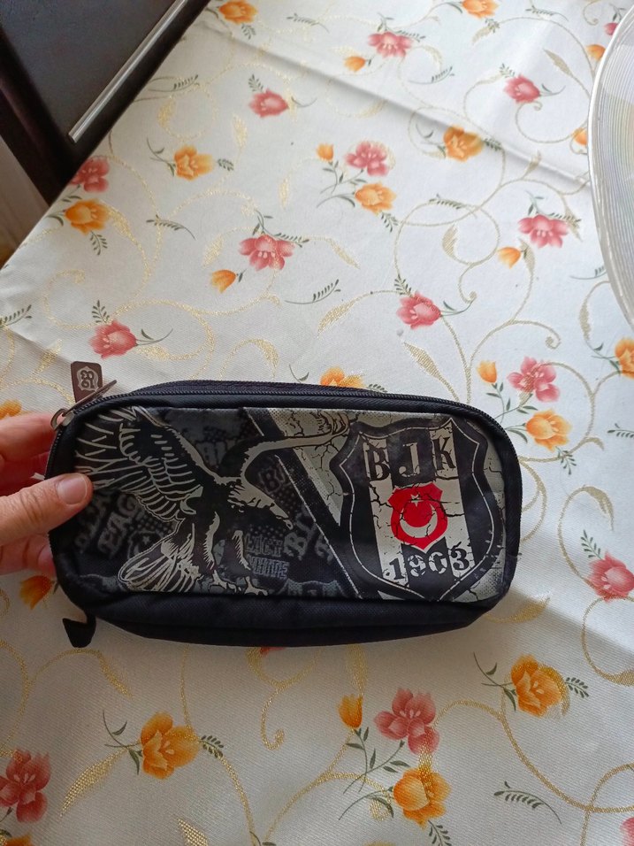 BJK Logolu Siyah Çocuk Kalem Kutusu - Görsel 5