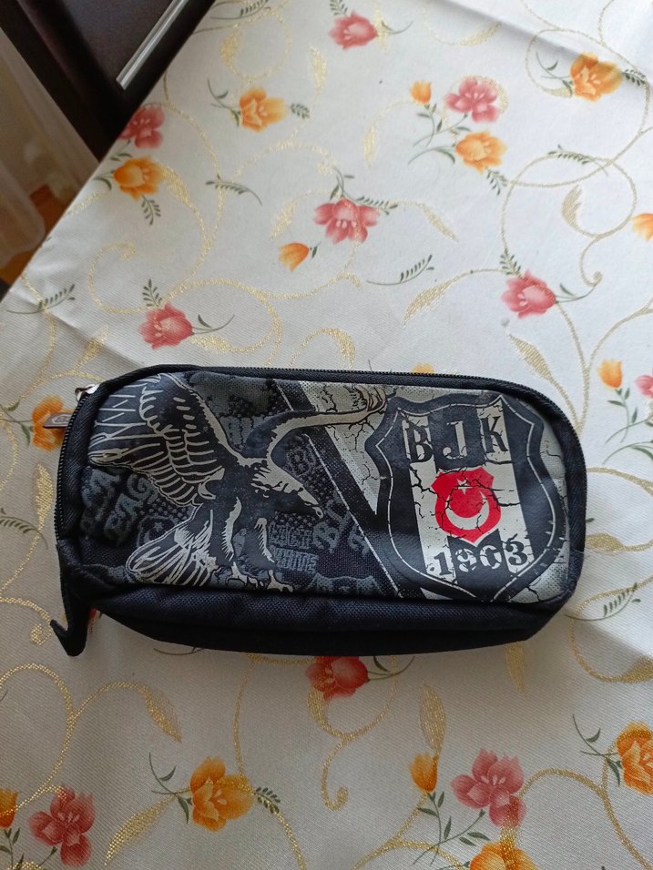 BJK Logolu Siyah Çocuk Kalem Kutusu - Görsel 2