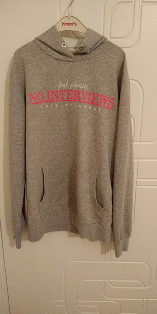 Gri sweatshirt