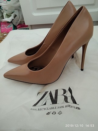 zara topukli ayakkabi