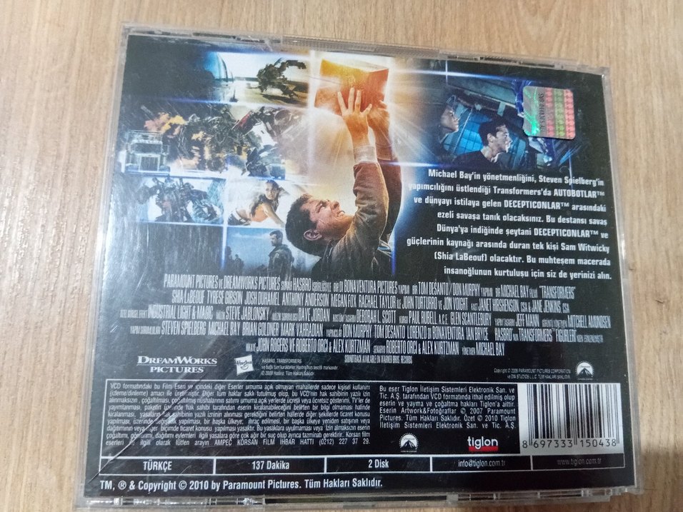 Transformers Film VCD'si - Görsel 2