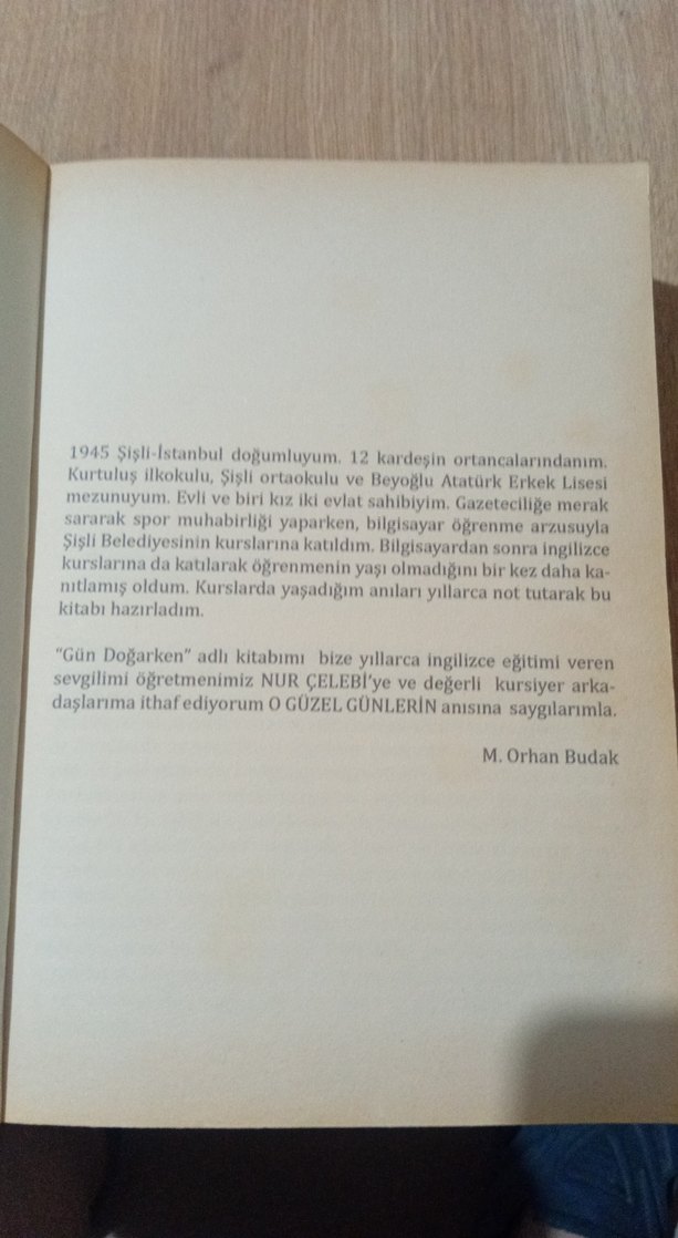 Gün Doğarken - M. Orhan Budak - Görsel 2