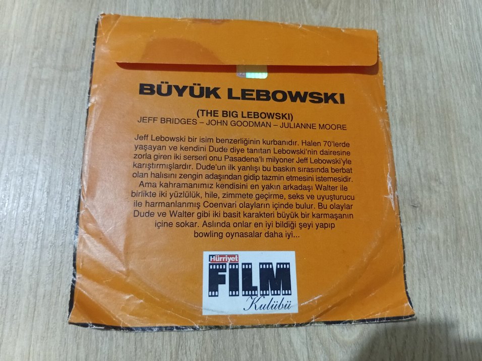 Rastlantının Böylesi & Büyük Lebowski VCD Film - Görsel 5