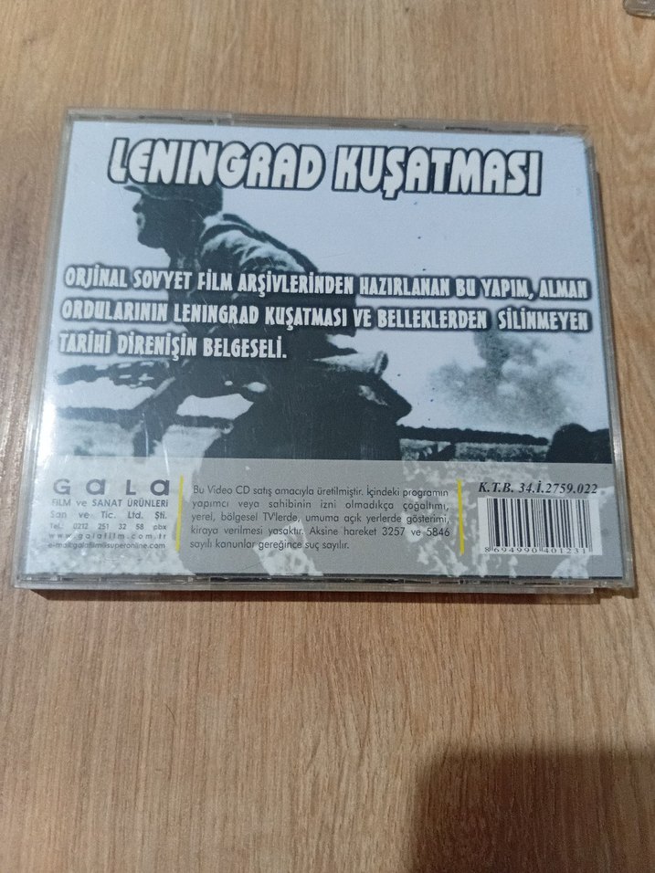 Leningrad Kuşatması ve Grev Vcd - Görsel 3