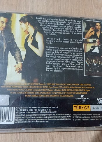 Yan Sokaklar ve Kadın Kokusu VCD Film - Görsel 3