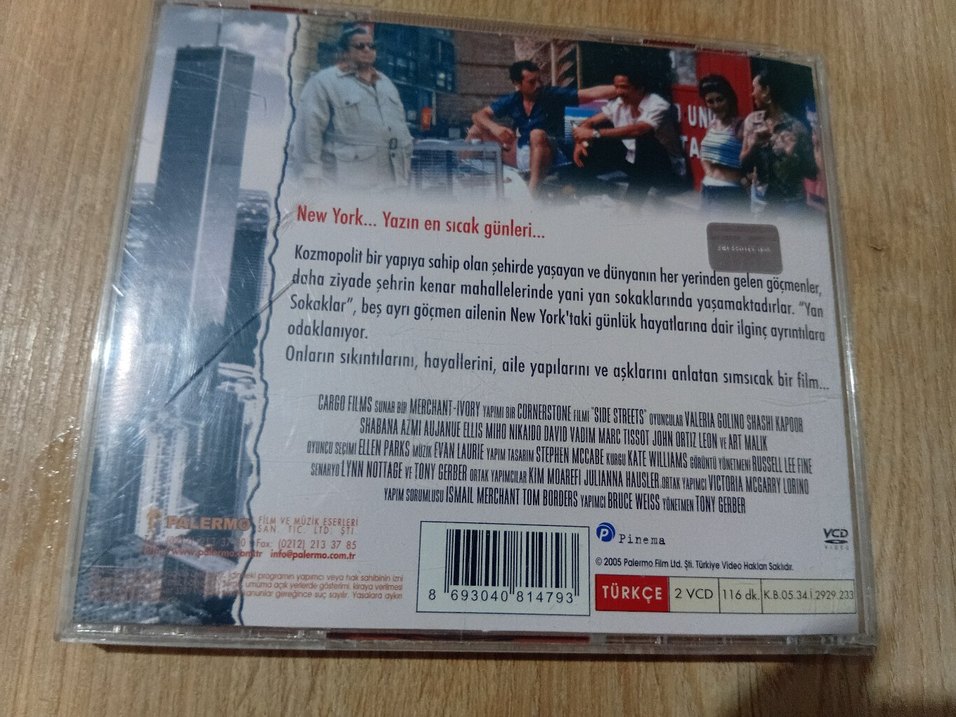 Yan Sokaklar ve Kadın Kokusu VCD Film - Görsel 5