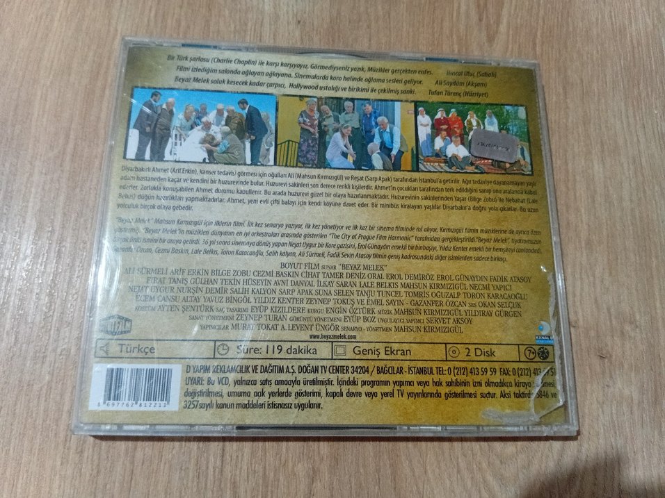 BEYAZ MELEK & İKİ DİL BİR BAVUL CD - Görsel 5