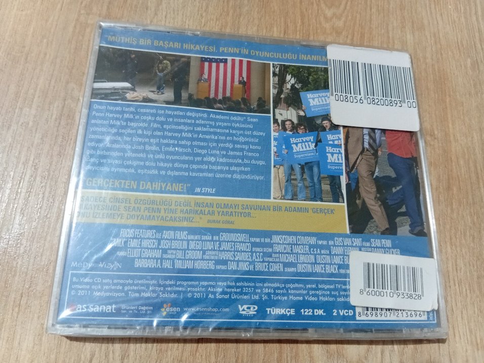 Sean Penn - Milk Vcd - Görsel 2