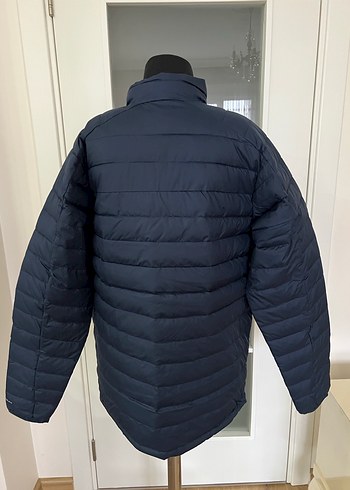 Columbia Erkek Lacivert Omni heat Fermuarlı Mont - Görsel 2