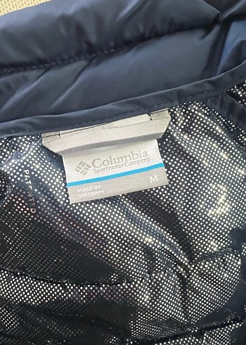 Columbia Erkek Lacivert Omni heat Fermuarlı Mont - Görsel 5