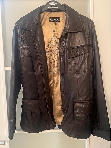 Derimod kahverengi blazer mont