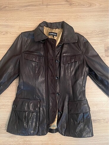 Derimod kahverengi blazer mont - Görsel 6