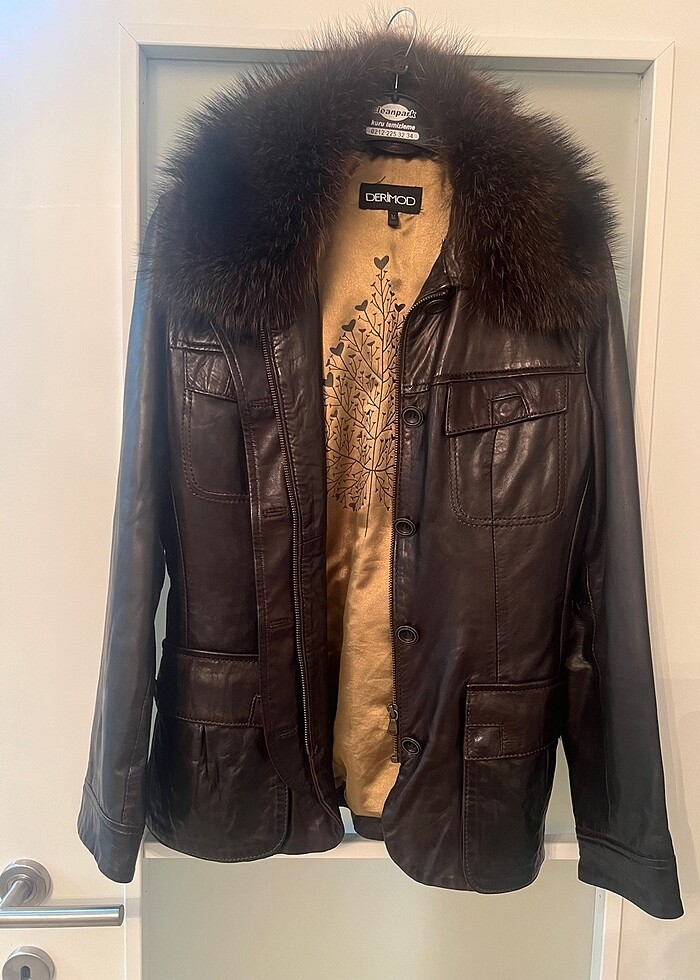 Derimod kahverengi blazer mont - Görsel 5