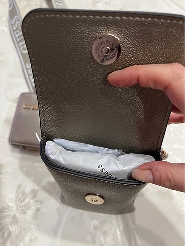 Beden camel Renk Guess phone bag