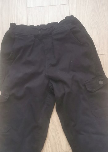 LC Waikiki Siyah bayan keten pantolon