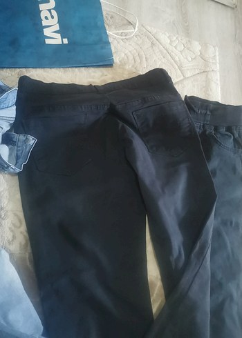 8 Yaş Beden Erkek Çocuk Mavi Denim Pantolon