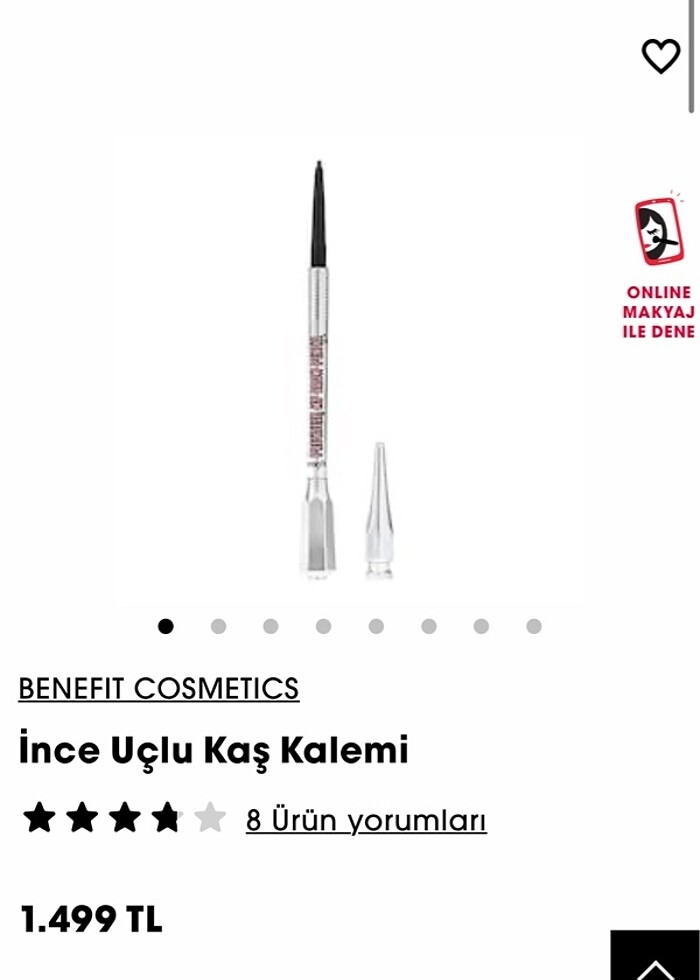 Benefit ince uçlu kaş kalemi - Görsel 4
