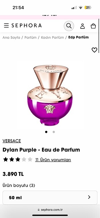 Versace parfüm