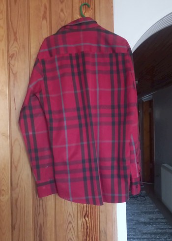 Burberry Bordo Ekoseli Uzun Kollu Erkek Gömlek - Görsel 4