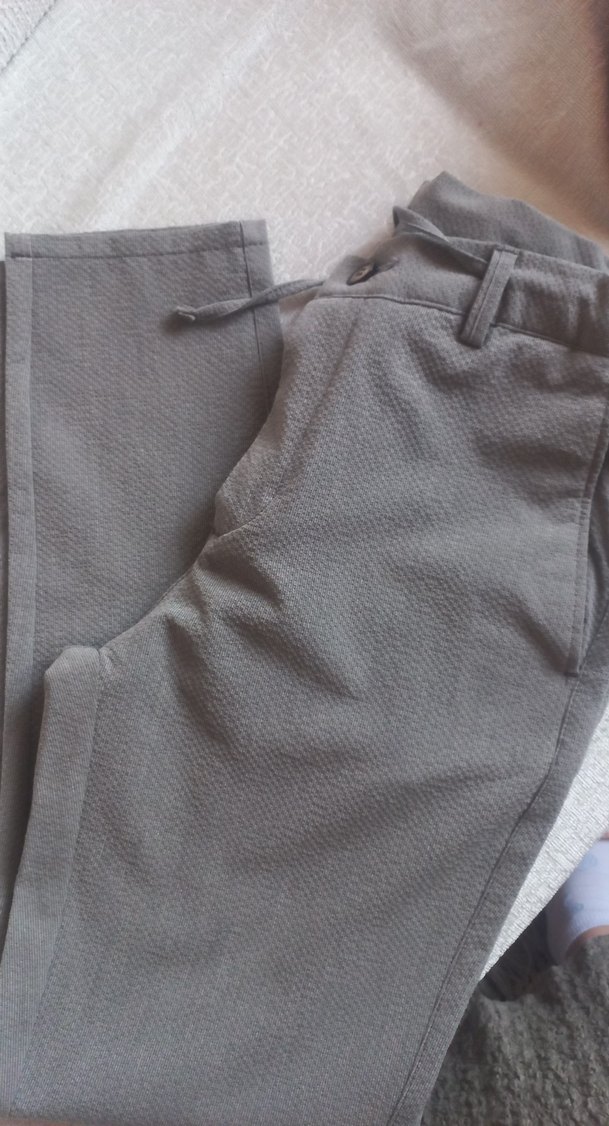 Gri Regular Fit Erkek Pantolon - Görsel 4