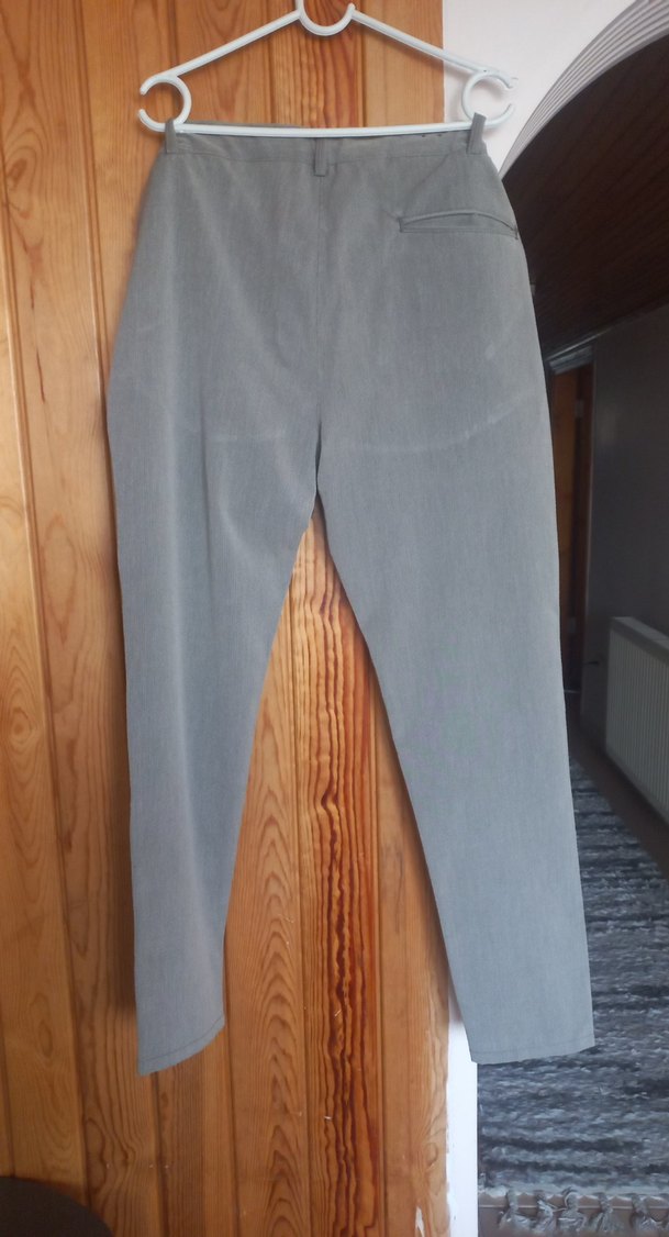 Gri Regular Fit Erkek Pantolon - Görsel 3