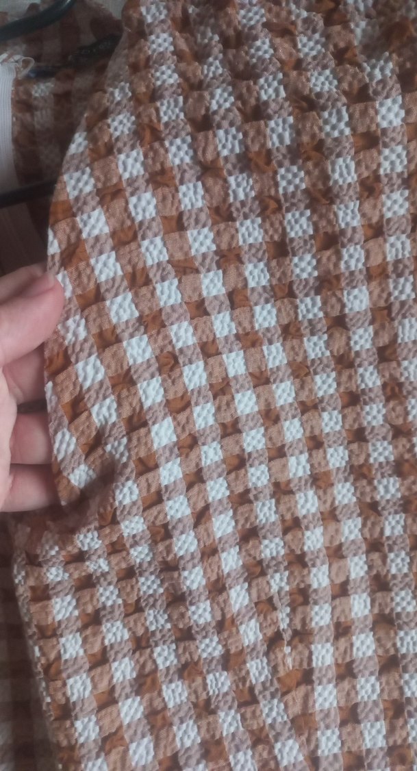 Bej Midi V Yaka Kemerli Kadın Elbise - Görsel 4