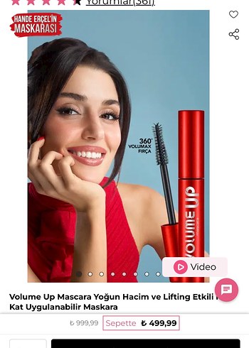 Flormar volume up maskara - Görsel 2