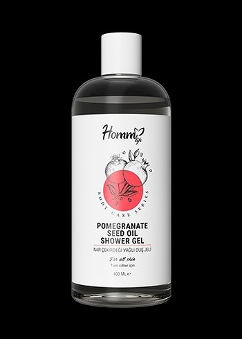 Homm Nar Çekirdeği Yağlı Duş Jeli 400 ml