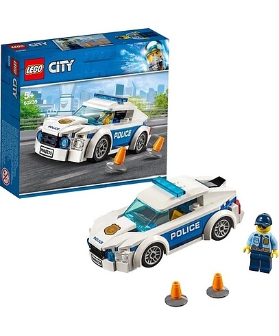 LEGO City 60239 Polis Arabası - Figürlü