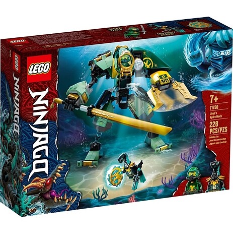 Beden Renk Lego NINJAGO 71750 Lloyd?un Hidro Robotu