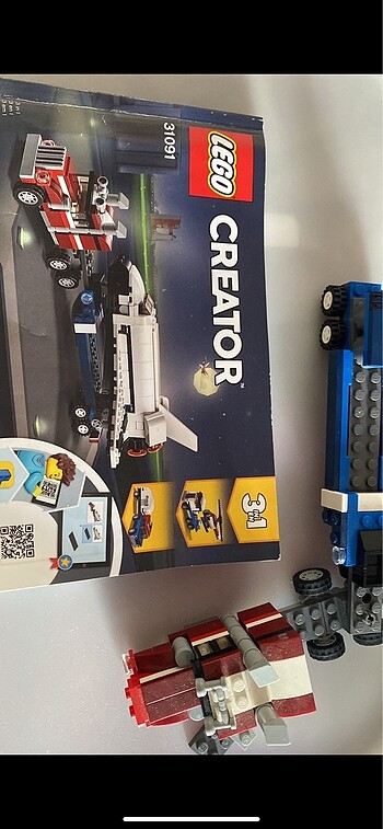 Beden Renk LEGO 31091 3?ü 1 arada Mekik Nakliye Aracı seti
