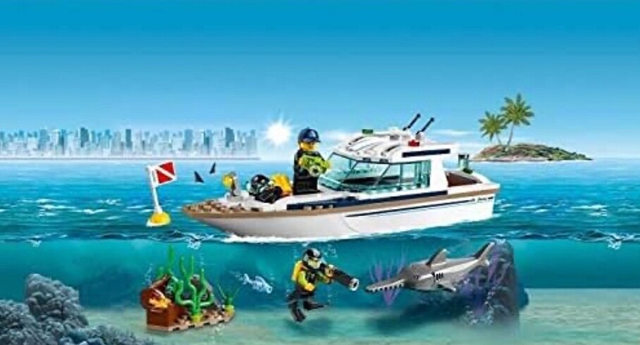 Lego City Dalış Yatı 60221