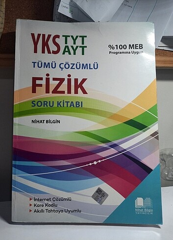 Nihat bilgin tyt ayt fizik soru bankası