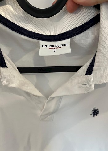 U.S. Polo Assn. Beyaz Erkek Polo Tişört