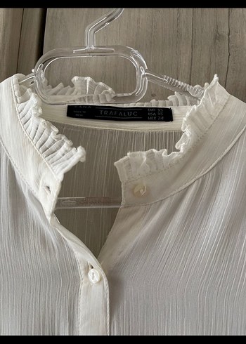 Zara Xs Fırfırlı Kolsuz Mini Kadın Elbise - Görsel 2