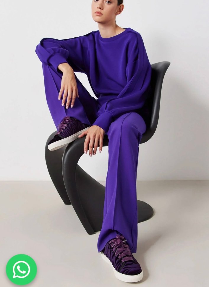 IPEKYOL Mor Kapitone Kadın Sneaker - Görsel 4